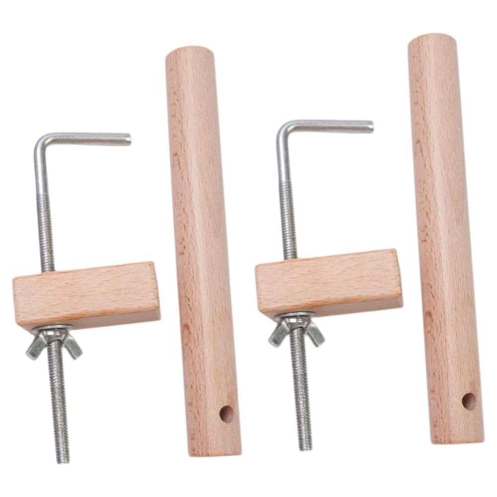 UDSKNV[KSL Warping Pegs and Clamp Set 2set Weave Fixture Braided Fixtures Craft Tool Bracelet Creation