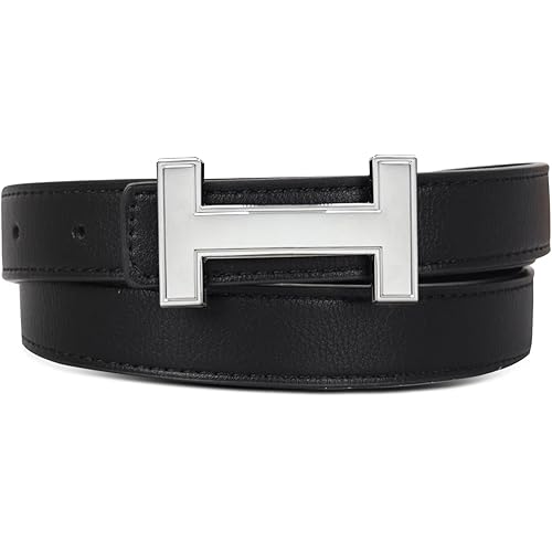 EXTREE Gold Buckle Belts for Women, Fashion Waist Band, Elegant Ladies' Belt, Gift for Women,Ideal for Dresses, Jeans