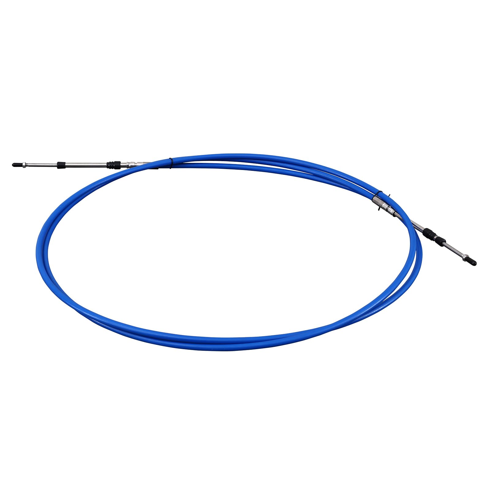 Photo 1 of Aloomis 33C Boat Control Cable Throttle Shift Remote for Yamaha Marine Shift Cables, Motor Outboard Engine Steering System, Blue (18FT,1PC)
