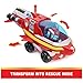Paw Patrol Aqua Pups Marshall Transforming Dolphin Vehicle with Collectible Action Figure, Kids Toys for Ages 3 and up