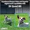 Lorex 2K Outdoor Wi-Fi Security Camera | Spotlight Deterrence | Person, Vehicle & Animal Detection | Color Night Vision | 2-Way Talk | 32GB MicroSD Storage | No Monthly Fee