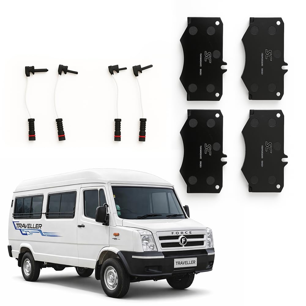 Force Traveller BS4 17 Seater brake pad, Tempo Traveller disc brake, OEM Tempo Traveller parts, Force Motors spare parts-picture-14