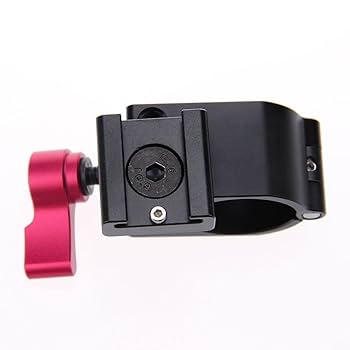 (未使用･未開封品)　カメラ用DIYアクセサリー（赤）のCAMVATE 15mmシングルロッドクランプ wyeba8q Amazon | CAMVATE 15mmロッドクランプ シングル 1/4インチネジ穴