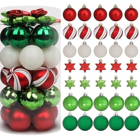NEVSETPO 35ct Christmas Ball Ornaments Cover