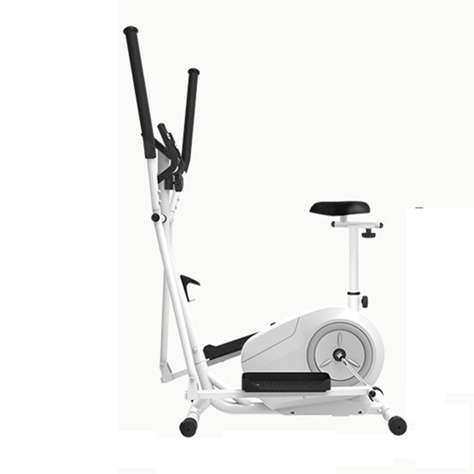 Máquina elíptica de Entrenamiento Cruzado para Gimnasio en casa, Instrumento elíptico de Paso silencioso magnético para Interiores, Mini máquina elíptica Comercial para Caminar en el Espacio