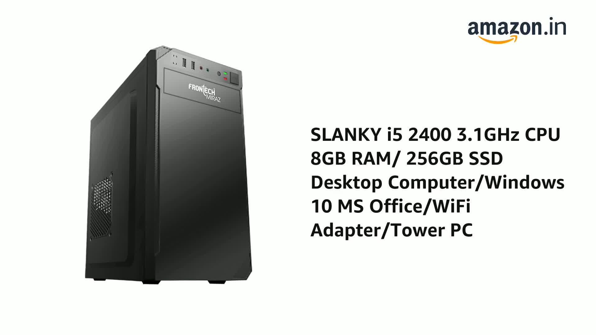 終了】自作デスクトップPC (Ci5-2400/8G/SSD+HD)