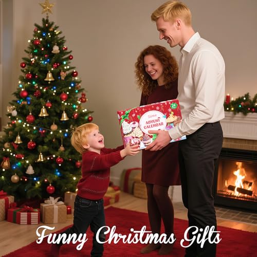 Schleim Adventskalender 2025 für Kinder, lustiger Kristallschleim Weihnachtskalender für Jungen und Mädchen, 24 Tage Countdown Adventskalender mit 12 Schleimen und 12 Coolen Accessoires