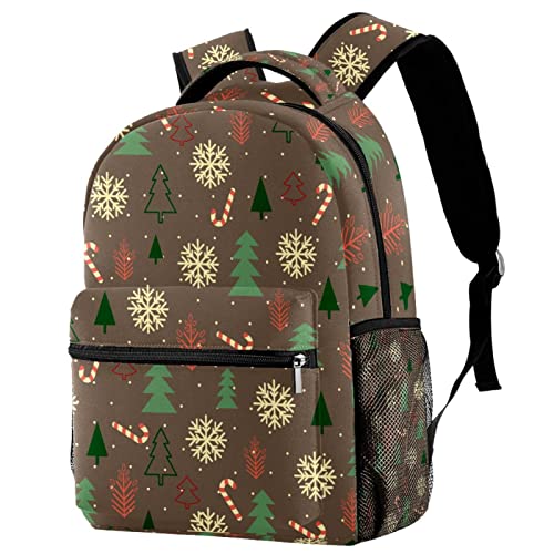 Sac à dos pour femme spacieux et confortable avec décors Noël