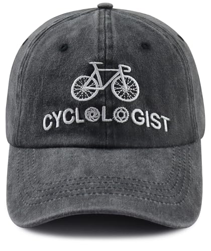 Cyclist Hat for Men Women, Classic Adjustable Cotton