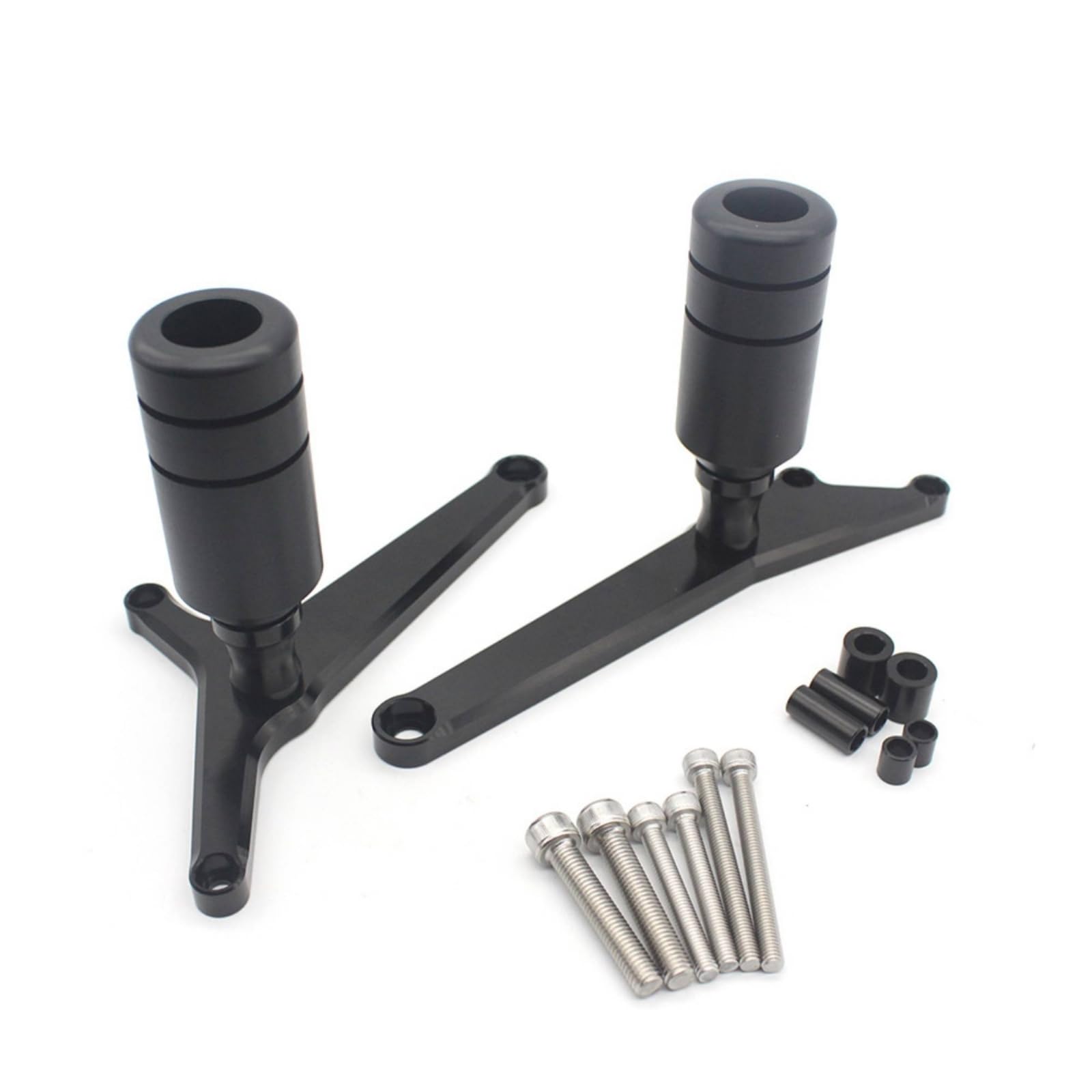 MagiDeal Protector de Choques para RC390 Deslizadores de Bastidor Parachoques Anticaída con Soporte de Brazos y Cabeza de Impacto Cilíndrica Adecuado para Entrenamiento Rutas Largas Taller