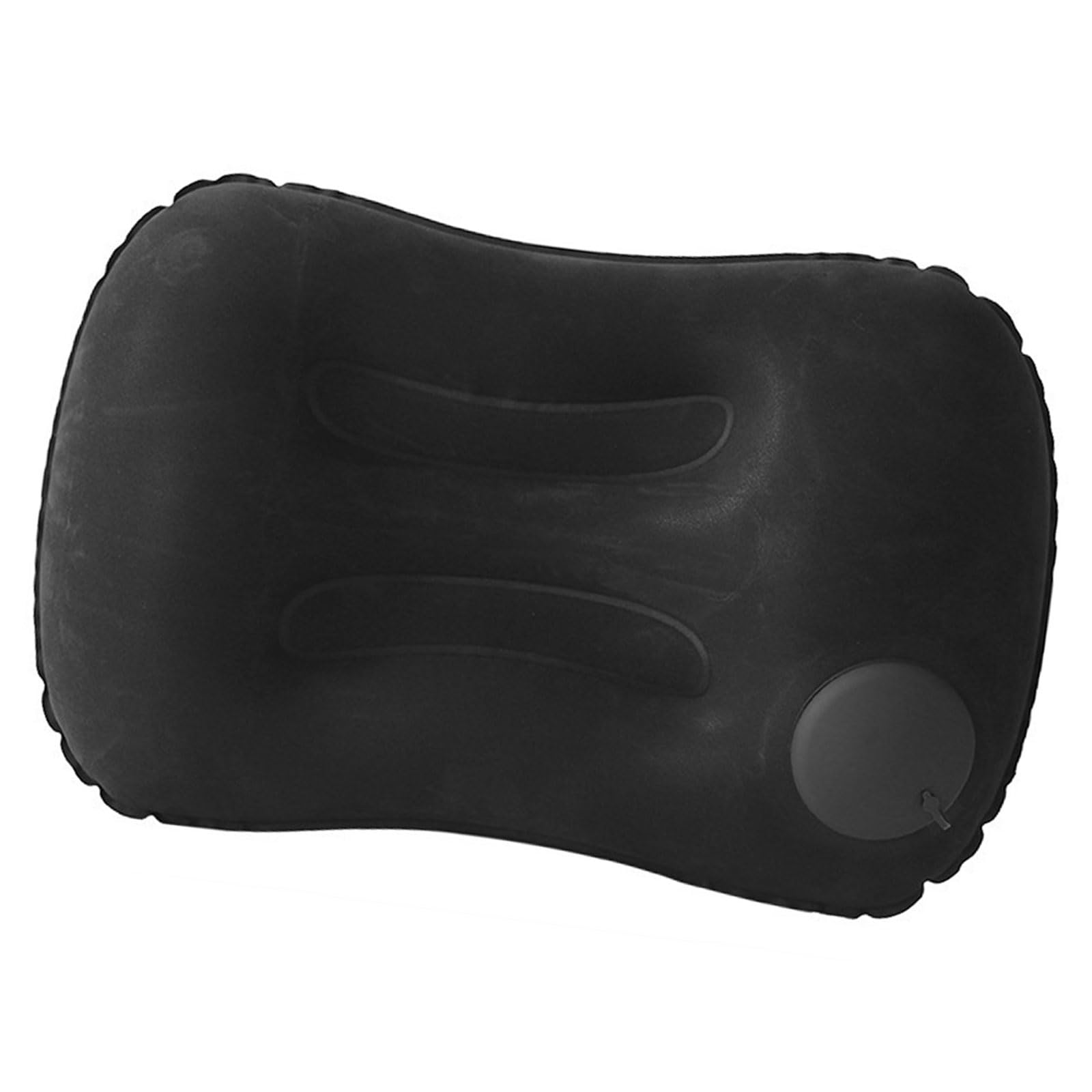 YWLUUOO Inflating Flocking Square Pillow with Soft PVC Surfaces for Comfortable in Travel and Environment PVC Camping Pillow