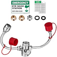 Eye Wash Kit, Emergency Eye Wash Station, U Shaped Eyewash Station - 1 Pk
