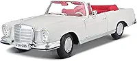 1967 Mercedes Benz 280 Se Cabriolet 1/18 Maisto Branco