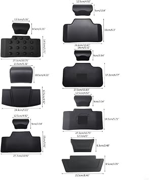 Motorcycle Backrest Pad Kits Motorcycle Detachable Bar with Passenger Backrest Back Pad for Motorbike Accessories