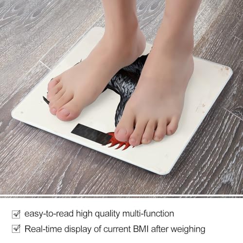 Báscula digital de baño Black Rooster, vidrio templado miniatura 5
