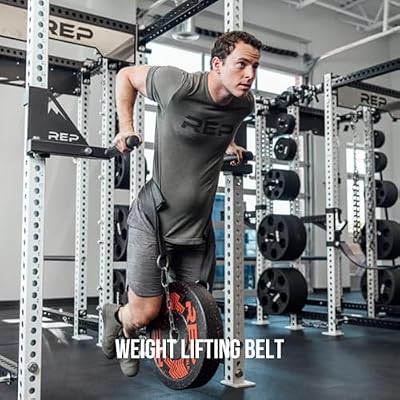 Rep Fitness Dip Belt, Weight Lifting, Gym Equipment, Workout Belt, Chain Strap, Back Support, Training Gear, Fitness Accessories, Squat Belt, Powerlifting, Mens Exercise Belt