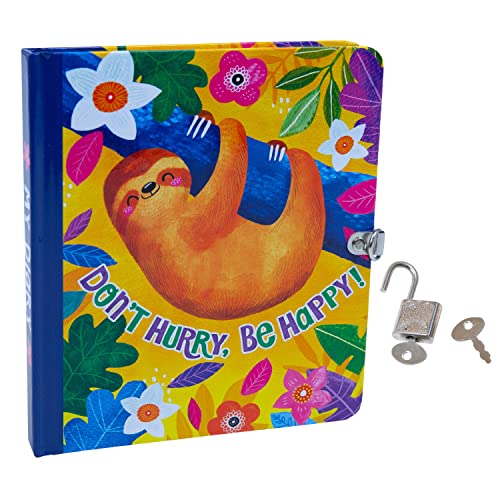 Peaceable Kingdom Happy Sloth Diary