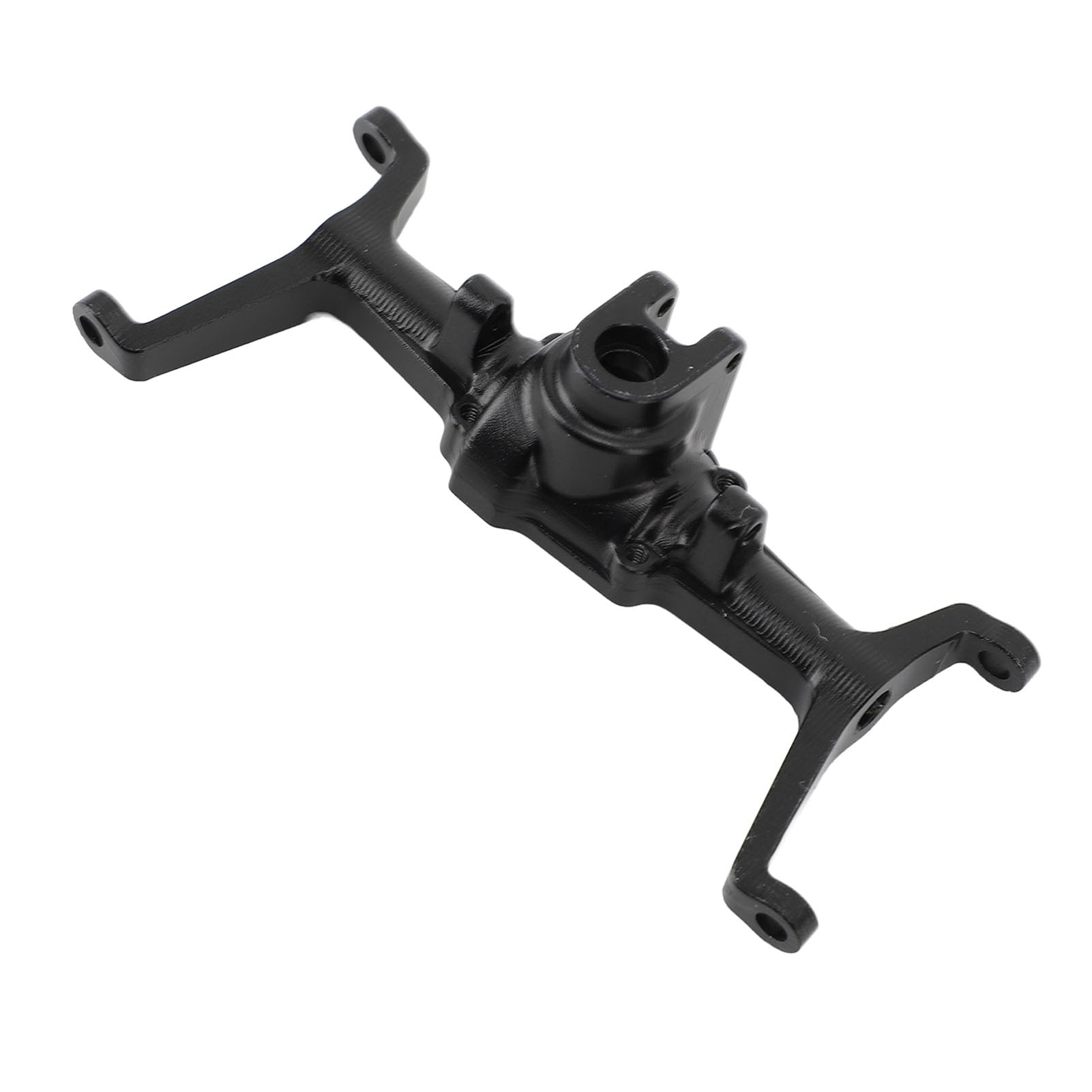 Obudowa przedniego pokładu samochodu RC, poszerzona obudowa przedniego pokładu ze stopu aluminium do samochodu crawler RC HOBBYPLUS 1/18 4WD CP18P, zapewniająca zwiększoną stabilność i (czarny)
