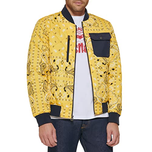 Image of Levi's Men's Levi's Men's Diamond Quilted Bomber Jacket