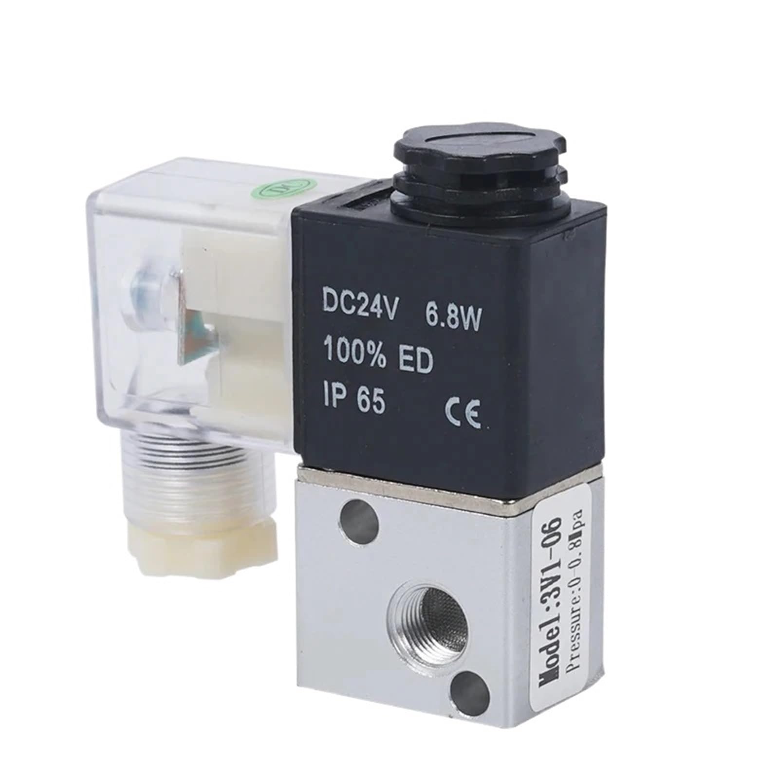 Électrovanne 3V1-06 à commutation rapide NC pour commande précise de vérin pneumatique