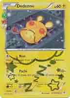 Amazon.com: Pokemon - Dedenne (RC10) - Generations - Holo