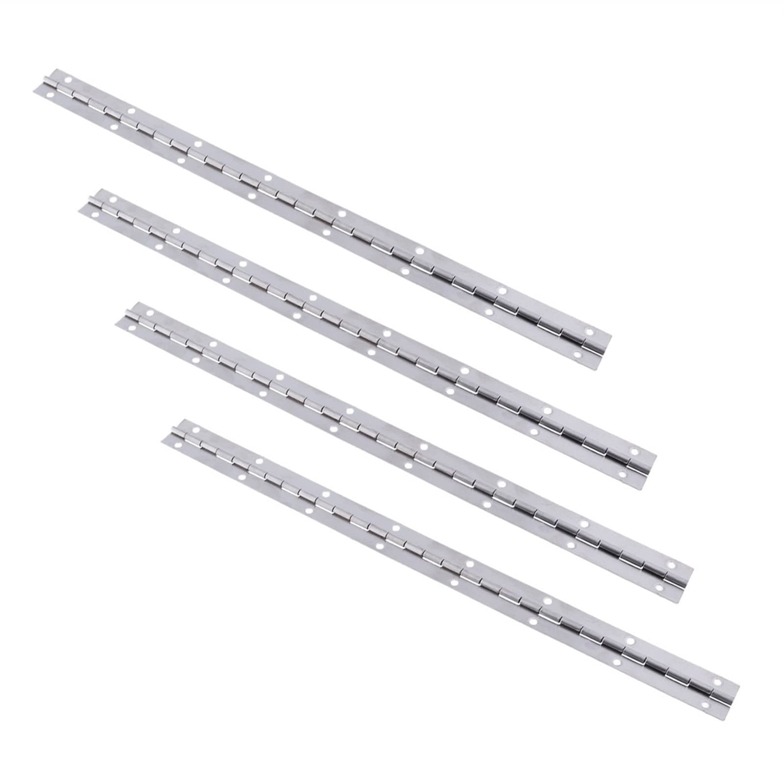 4 Pieces of 15-inch Marine Piano Hinges, Stainless Steel Marine Deck and Cabin Hardware