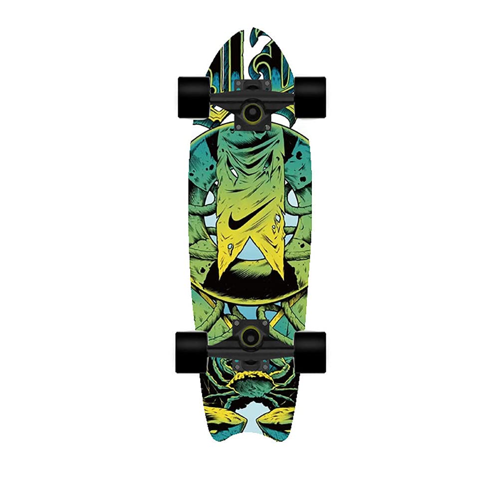 monopatín para niños， Patineta de 28x8 Pulgadas, Adecuada for Principiantes, Adultos, Adolescentes, Cubierta Arce 8 Pisos con rodamientos Bolas ABEC-7(A)