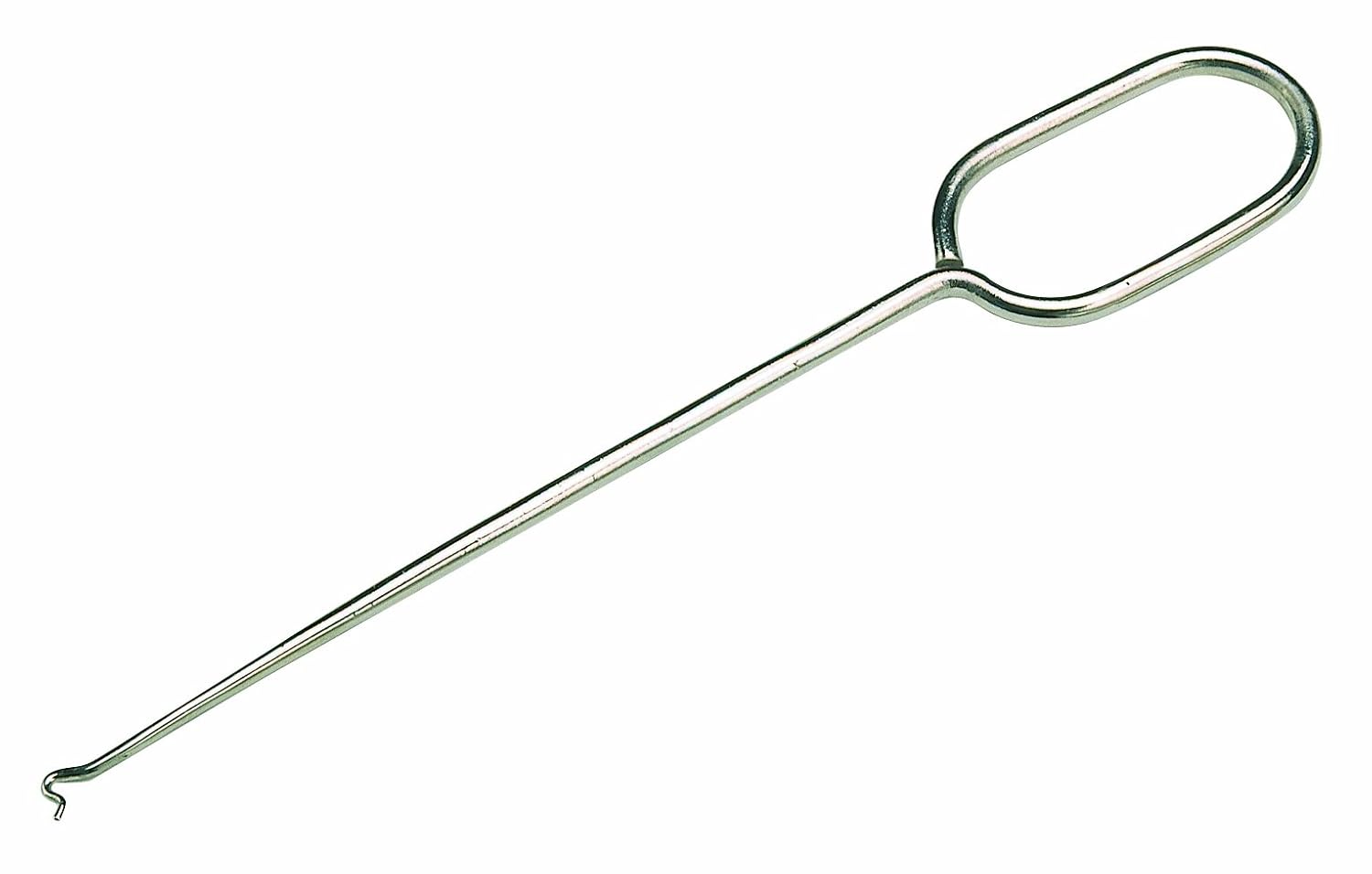 Jonard M-125/5 Push Spring Hook with Looped Handle, 6 Length