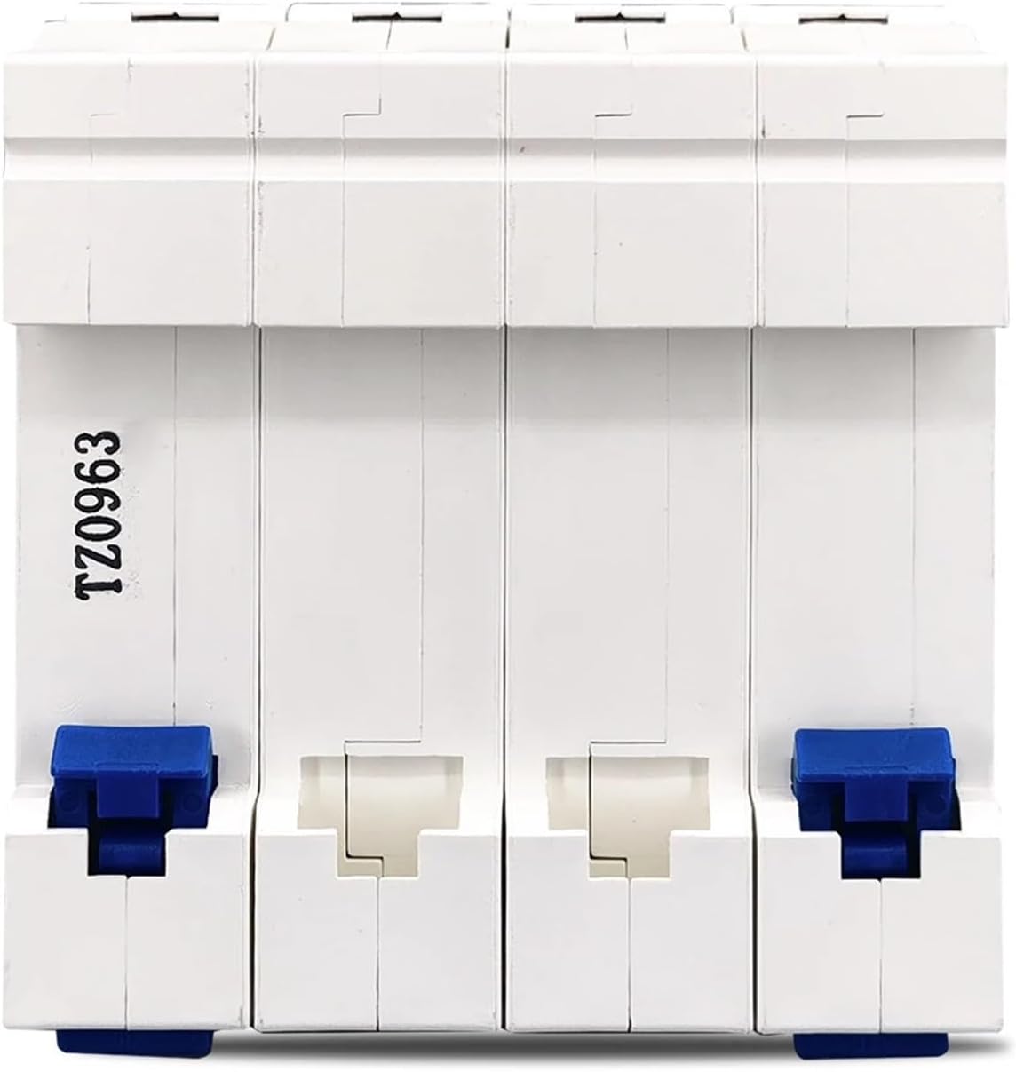 4P AC MCB TOB1-63 C Type 230/400V~ 50HZ/60HZ Mini Circuit Breaker 3A 6A 10A 16A 20A 25A 32A 40A 50A 63A 1Pcs(4P 16A)