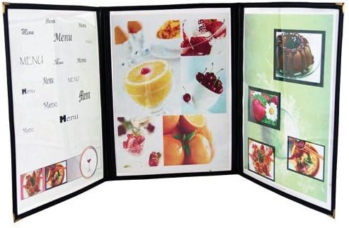 Menu Cover - Triple Panel - Six Views