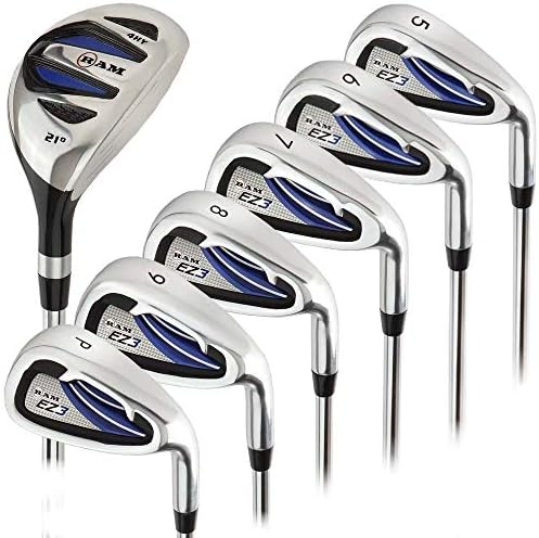 Ram Golf EZ3 Mens Right Hand Iron Set 5-6-7-8-9-PW - Free Hybrid ...