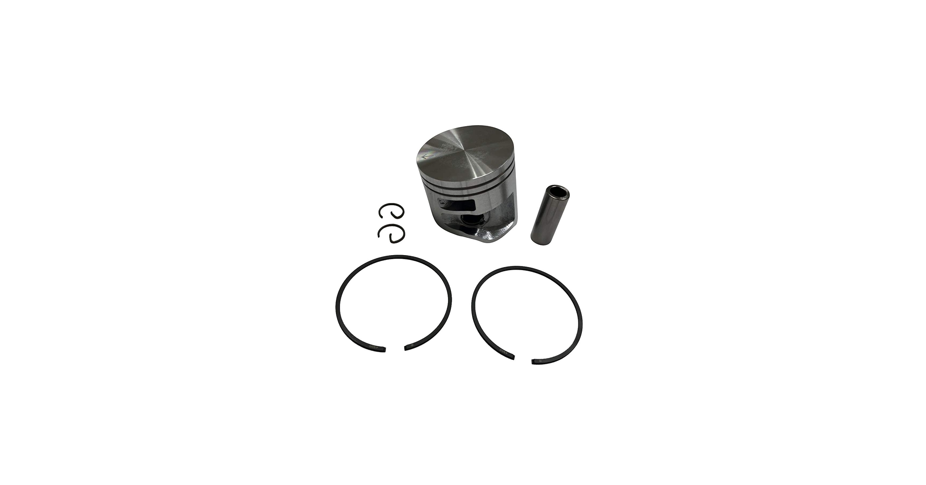Amazon.com: ENGINERUN 49MM Piston Kit with Ring Compatible