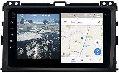 YongHang Android 7.1 Stereo 2 Din Unit for Toyota Prado Cruiser 120 2003-2009 Permanent Radio Navi GPS Radio Headunit WiFi Head Device Map Navigation