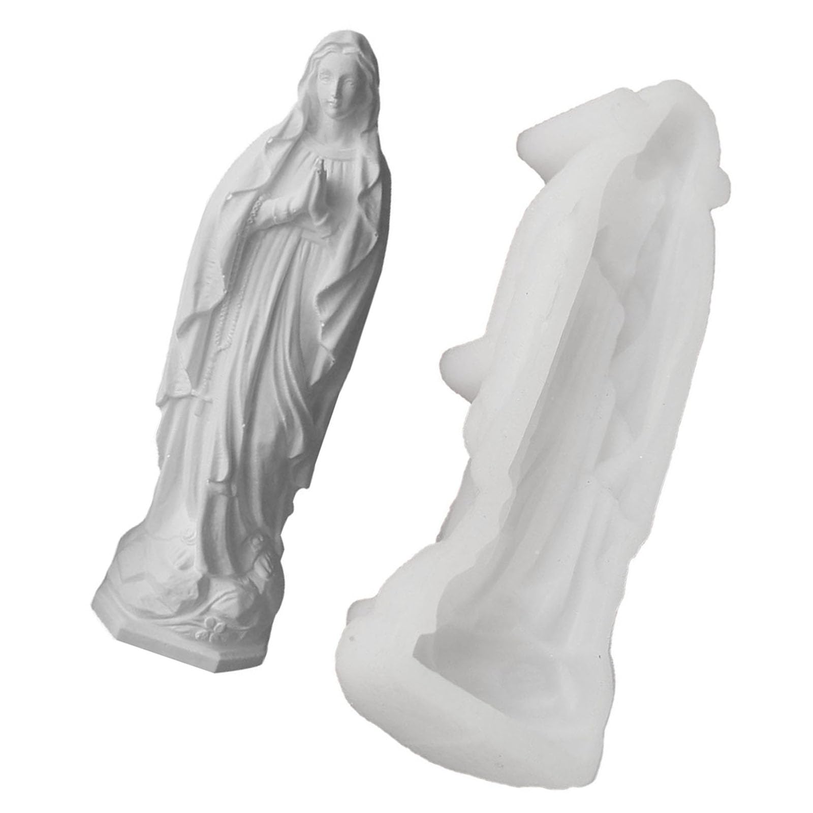 Kalttoy Religious Sculpture Silicone Molds Gypsum Silicone Molds for Epoxy Resin Soap Making Festival Celebration