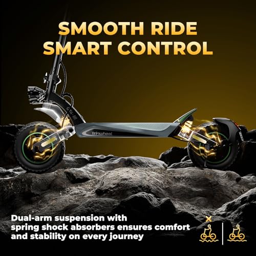isinwheel GT4 Dual 2400W Motor