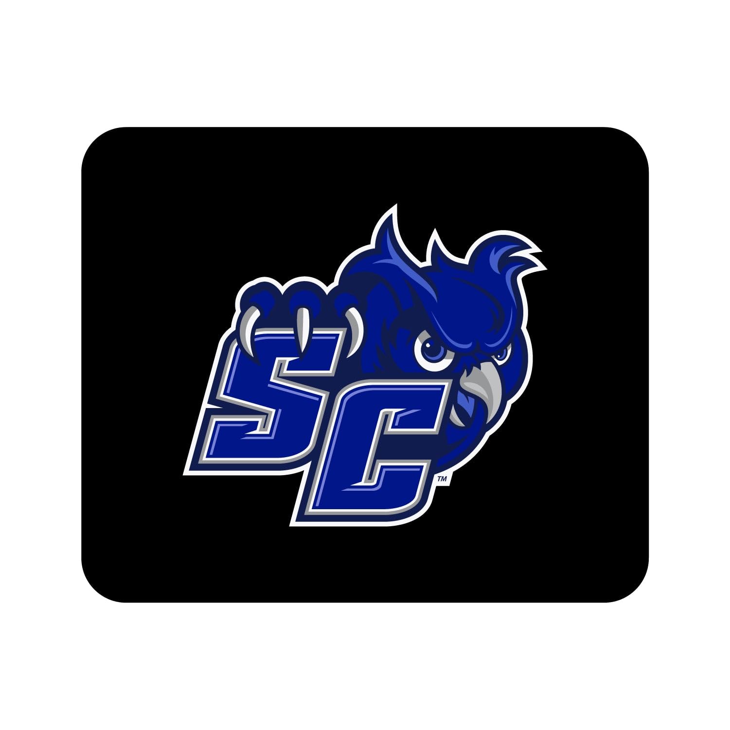 Mouse Pad, Fabric, Southern Connecticut State University Standard/Classic Black