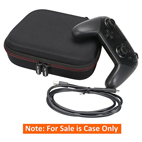 Étui pour manette Nintendo Switch Pro noir housse de protection rigide - 5