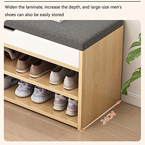 Meuble à chaussures à langer compact pour désencombrer une entrée étroite - 5