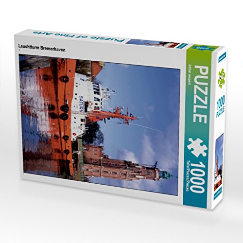 CALVENDO Puzzle „Leuchtturm Bremerhaven“ – 1000 Teile Premium-Puzzle, 48 X 64 Cm, Für Puzzle-Fans