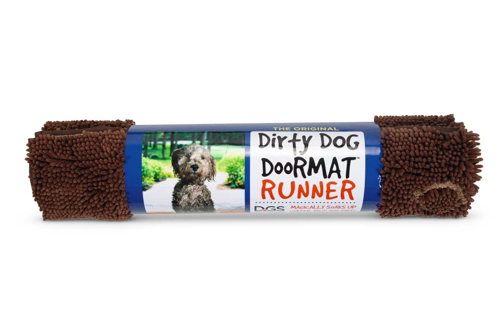 DGS Dirty Dog Doormat Runner L: 152 cm B: 76 cm brązowy