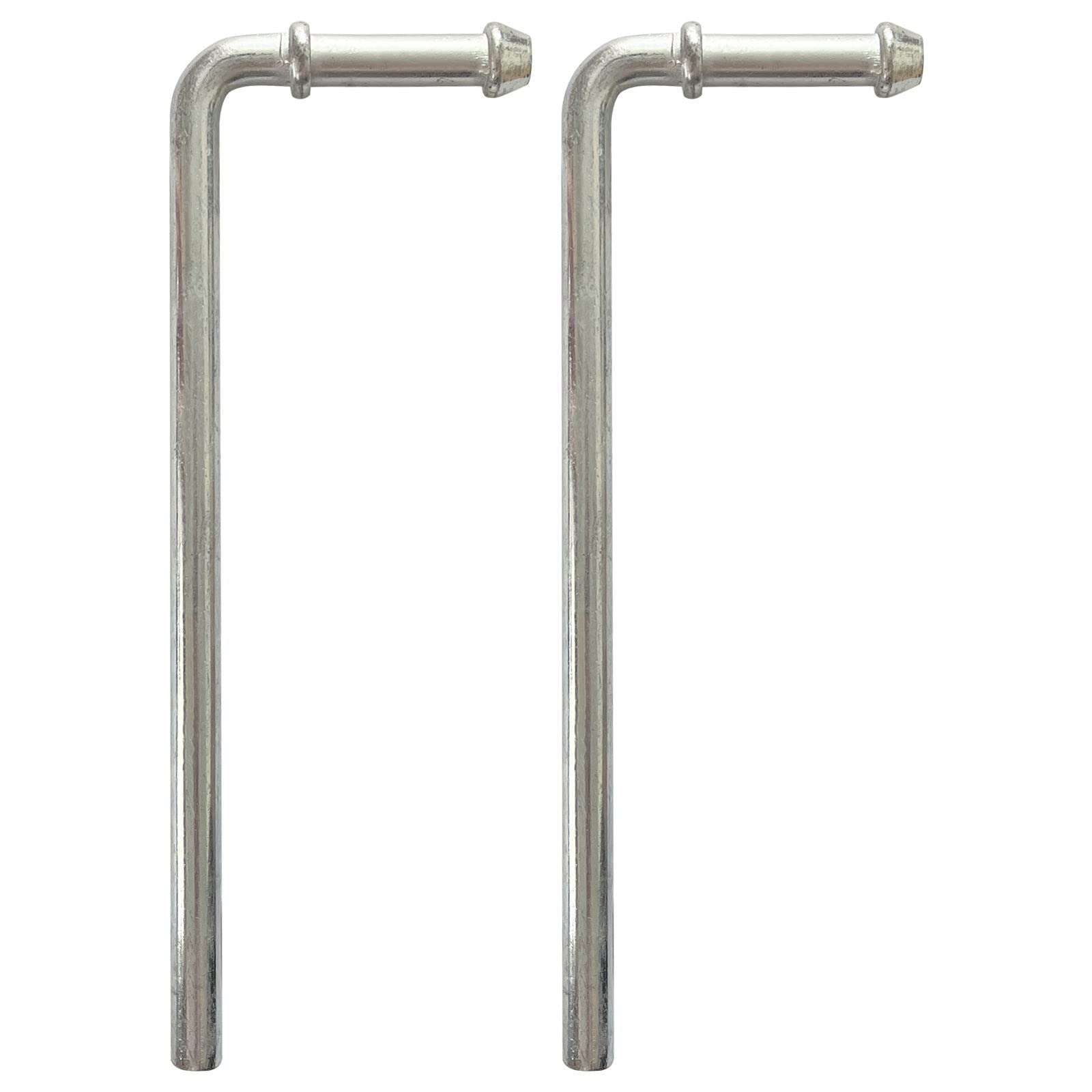 90 Bend Exhaust Hangers Universal Weld On Rod Zinc