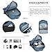 Kono Laptop Backpack for Men Computer Bag for 15.6 Inch Notebook School Bags Casual Daypack Rucksack for Women Men Travel Business Work College (Blue)