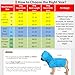 LeerKing Hunderegenmantel mit weichem Futter Regenjacke Wasserdicht Regenmantel Hund für kleine, mittlere und große Hunde Länge 11 bis 71 Gelb S