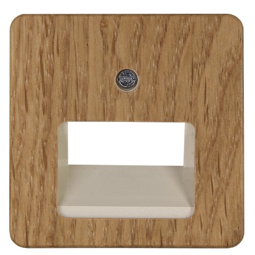 Preisvergleich Produktbild Kopp 349530181 Milano Eiche-Natur Abdeckung für UAE-Anschlussdose