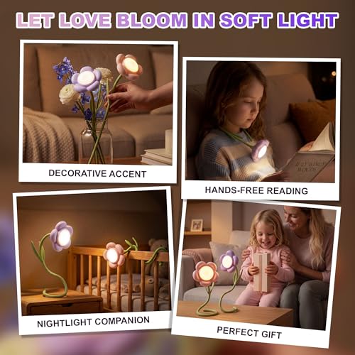 Lámpara de noche para cuna infantil con luz ajustable miniatura 2