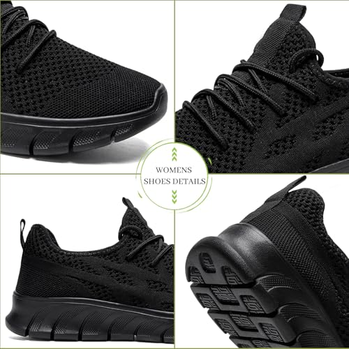 Image of Running Shoes for Women Slip On Tennis Walking Sneakers Sport Fashion Casual Workout Gym Athletic Hiking Nurse Non Slip Lightweight Breathable Trainers