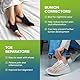 Bunion Corrector für Frauen und Männer: Orthopädische Ballenzwinge - Großzehenrichter - Nicht-chirurgische Korrektur des Hallux Valgus für Tages-/Nachtstütze (2 Stück)