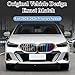 Goodream Tricolored Grille Insert Trims Compatible with BMW 2024-2026 5 Series Sedan 520i 525i 530i 540i 520d i5 G60 G68 Accessories for 7-Beams Front Standard Kidney Grill