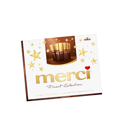 Merci El mejor surtido de chocolates negros europeos 8.8 onzas, 8.82 oz