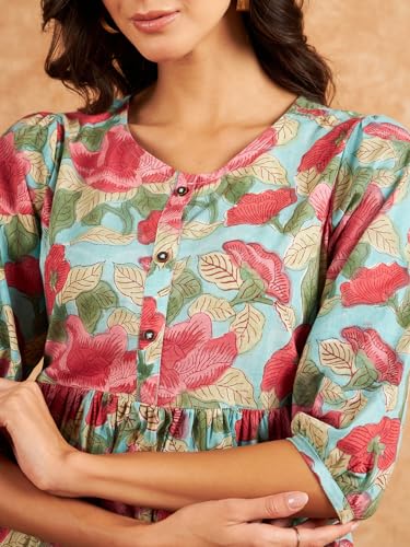 Image of Modeve Women Cotton Top for Summer